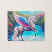 Pegasus & Lake puzzel Legpuzzel (Horizontaal)
