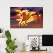 PEGASUS LEAD MET HET LICHT POSTER (Thuiskantoor)