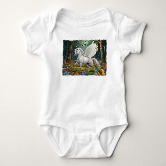 Pegasus Mare in de lente Romper (Voorkant)