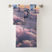 Pegasus met Regenboog Bad Handdoek (Insitu)