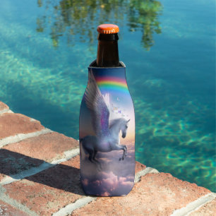 Pegasus met Regenboog Flesjeskoeler