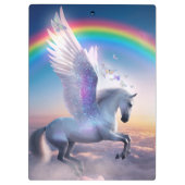 Pegasus met Regenboog Klembord (Achterkant)