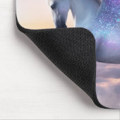 Pegasus met Regenboog Muismat (Hoek)