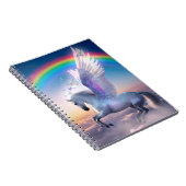 Pegasus met Regenboog Notitieboek (Rechterzijde)