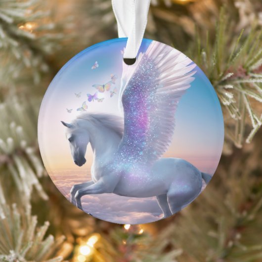 Pegasus met Regenboog Ornament (Boom)