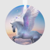 Pegasus met Regenboog Ornament (achterkant)