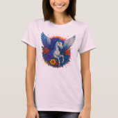 Pegasus Mythical Fantasy Art T-shirt (Voorkant)
