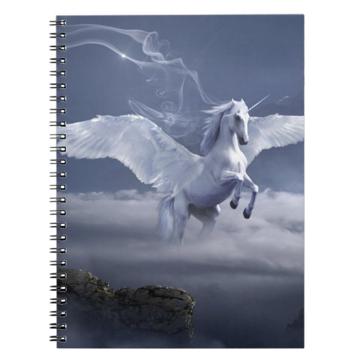 Pegasus Mythical Flying Unicorn Notitieboek (Voorkant)