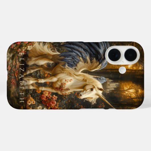Pegasus-mythologie Case-Mate iPhone Case (Achterkant (horizontaal))