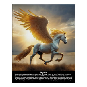 Pegasus Mythologie Perfect Poster