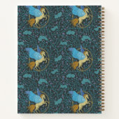 Pegasus Mythologisch Wezen Marineblauw Notitieboek (Achterkant)
