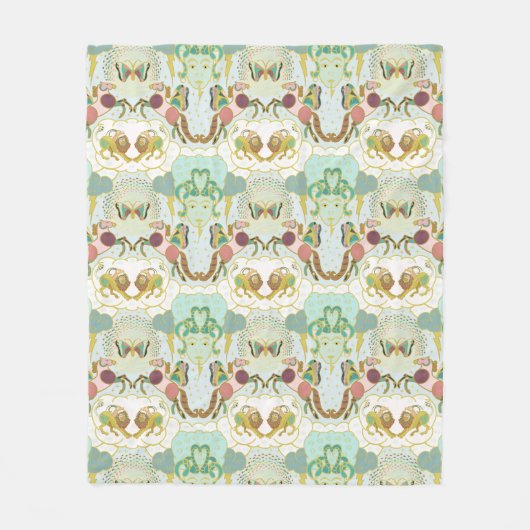 Pegasus Mythomorphosis With Medusa and Chimera Fleece Deken (Voorkant)