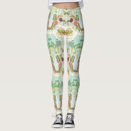Pegasus Mythomorphosis With Medusa and Chimera Leggings