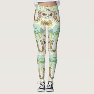 Pegasus Mythomorphosis With Medusa and Chimera Leggings