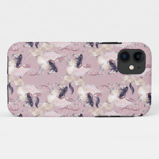 pegasus pastel Case-Mate iPhone case (Achterkant (horizontaal))