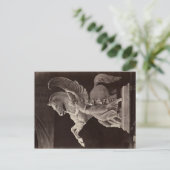 Pegasus - Pégase - Louis-Emile Durandelle Briefkaart (Staand voorkant)