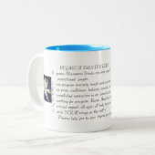 Pegasus Pilates Plus-mok Tweekleurige Koffiemok (Voorkant links)