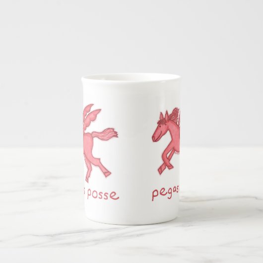 Pegasus Posse Bone China Mok (Voorkant)
