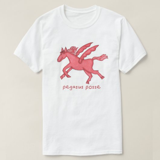 Pegasus Posse (diverse stijlen) White Mannen T-shirt (Design voorkant)