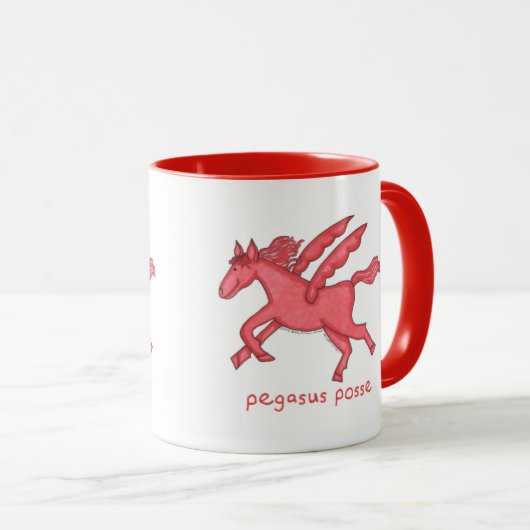 Pegasus Posse Mok (Voorkant rechts)