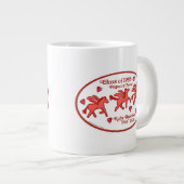 Pegasus Posse Ruby Reünie Grote Koffiekop (Voorkant rechts)