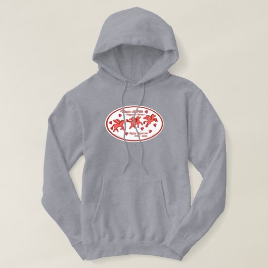 Pegasus Posse Ruby Reünie Hoodie (Design voorkant)
