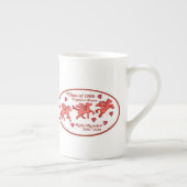 Pegasus Posse Ruby Reunion Bone China  Porselein Kop (Rechts)