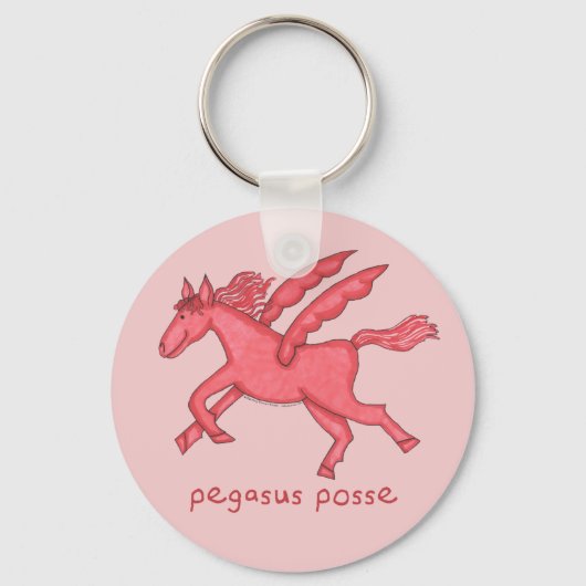 Pegasus Posse Sleutelhanger (Voorkant)