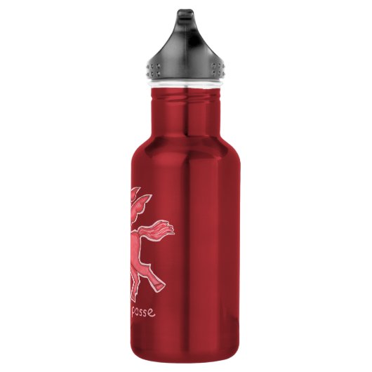 Pegasus Posse Water Bottle (rood) Waterfles (Rechts)