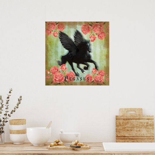 Pegasus - Poster (Keuken)