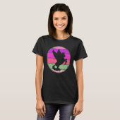 Pegasus Retro Pegasus Silhouette Cute Unic T-shirt (Voorkant volledig)