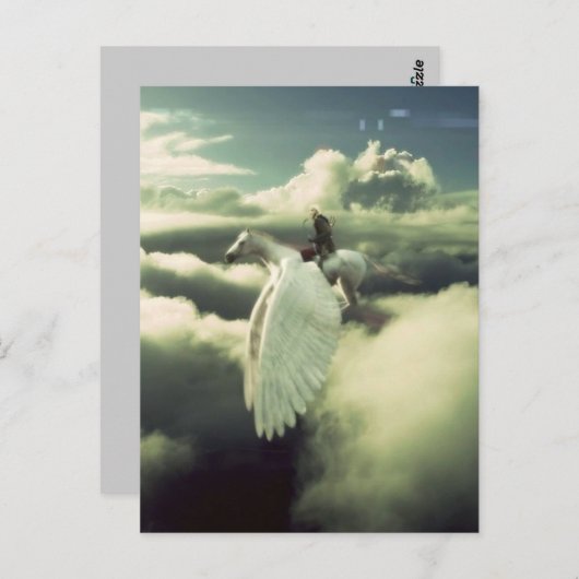 Pegasus Rider - CDO Briefkaart (Voorkant / Achterkant)