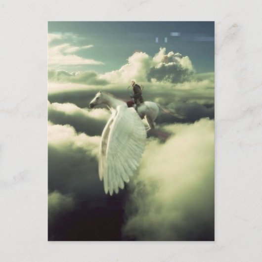 Pegasus Rider - CDO Briefkaart (Voorkant)