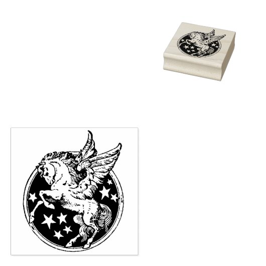 Pegasus Rubber Stamp Rubberstempel (Gestempeld)