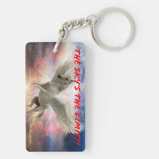 Pegasus-Sleutelhanger-Sleutelhanger Sleutelhanger (achterkant)