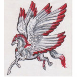 Pegasus Staand Fotobeeldje<br><div class="desc">De kunst van Stephanie Small is een complexe mix van mythisch en reëel. Dit is je persoonlijke uitnodiging om te genieten van een rondleiding door de magische en alledaagse wereld. Bekijk een adembenemende visuele rondleiding van oude tijden en land gevuld met bomen, magische paddenstoelen, loof, betoverende dieren en geweldige tovenaars....</div>