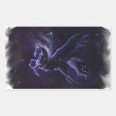 Pegasus-Sticker Rechthoekige Sticker (Voorkant)