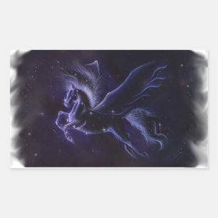 Pegasus-Sticker Rechthoekige Sticker