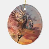 Pegasus Sunset Horse Ornament (Links)