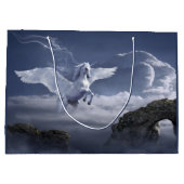 Pegasus tijdens de vlucht groot cadeauzakje (Achterkant)