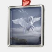 Pegasus tijdens de vlucht metalen ornament (Links)