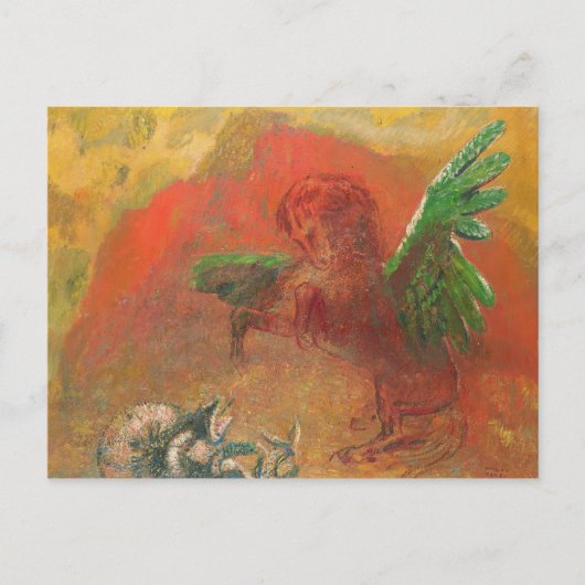 Pegasus Triumphant Briefkaart (Voorkant)