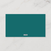 Pegasus (turkoois) Visitekaartjes (Achterkant)