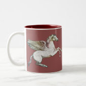 Pegasus Tweekleurige Koffiemok (Links)
