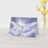 Pegasus Unicorn Happy Birthday Wenskaart Kaart (Gele Bloem)