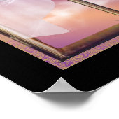 Pegasus Unicorn Window Scene Poster (Hoek)