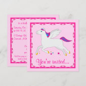 Pegasus Verjaardag  Kaart (Voorkant / Achterkant)