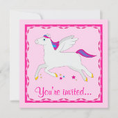 Pegasus Verjaardag  Kaart (Voorkant)