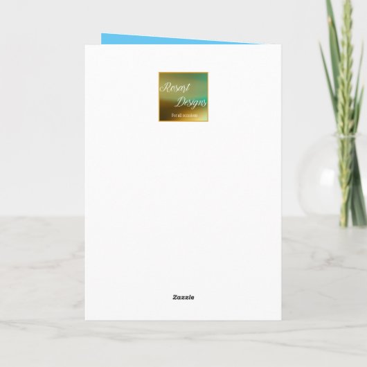 Pegasus Verjaardag Kaart (Achterkant)