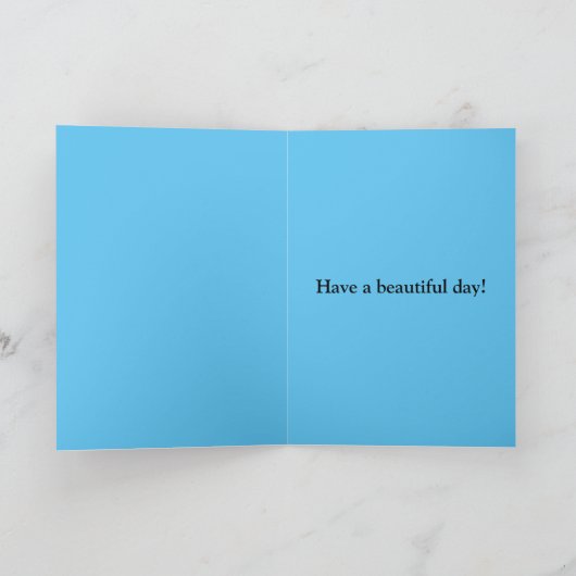 Pegasus Verjaardag Kaart (Binnen)